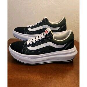 Vans Old Skool  Black/White Sneakers Platform W Size 9 Shoes 721356 Seldom Worn